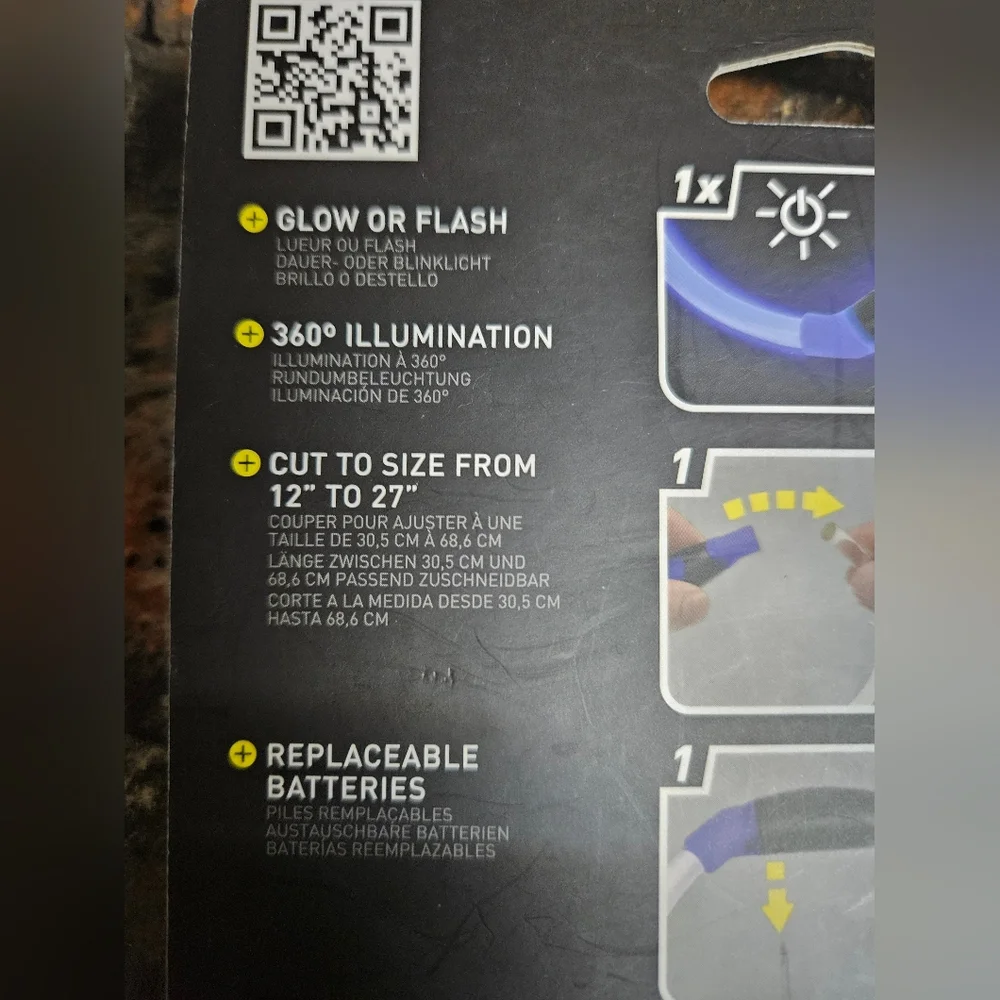 Nite Ize NiteHowl LED Safety Necklace Universal Size- Blue